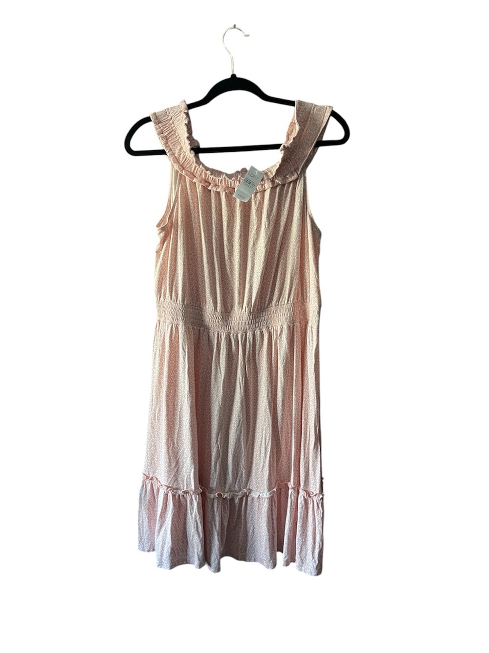 LOFT Beach Light Pink Summer Dress - Picture 3 of 4